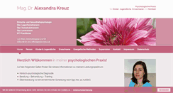 Desktop Screenshot of praxis-kreuz.at